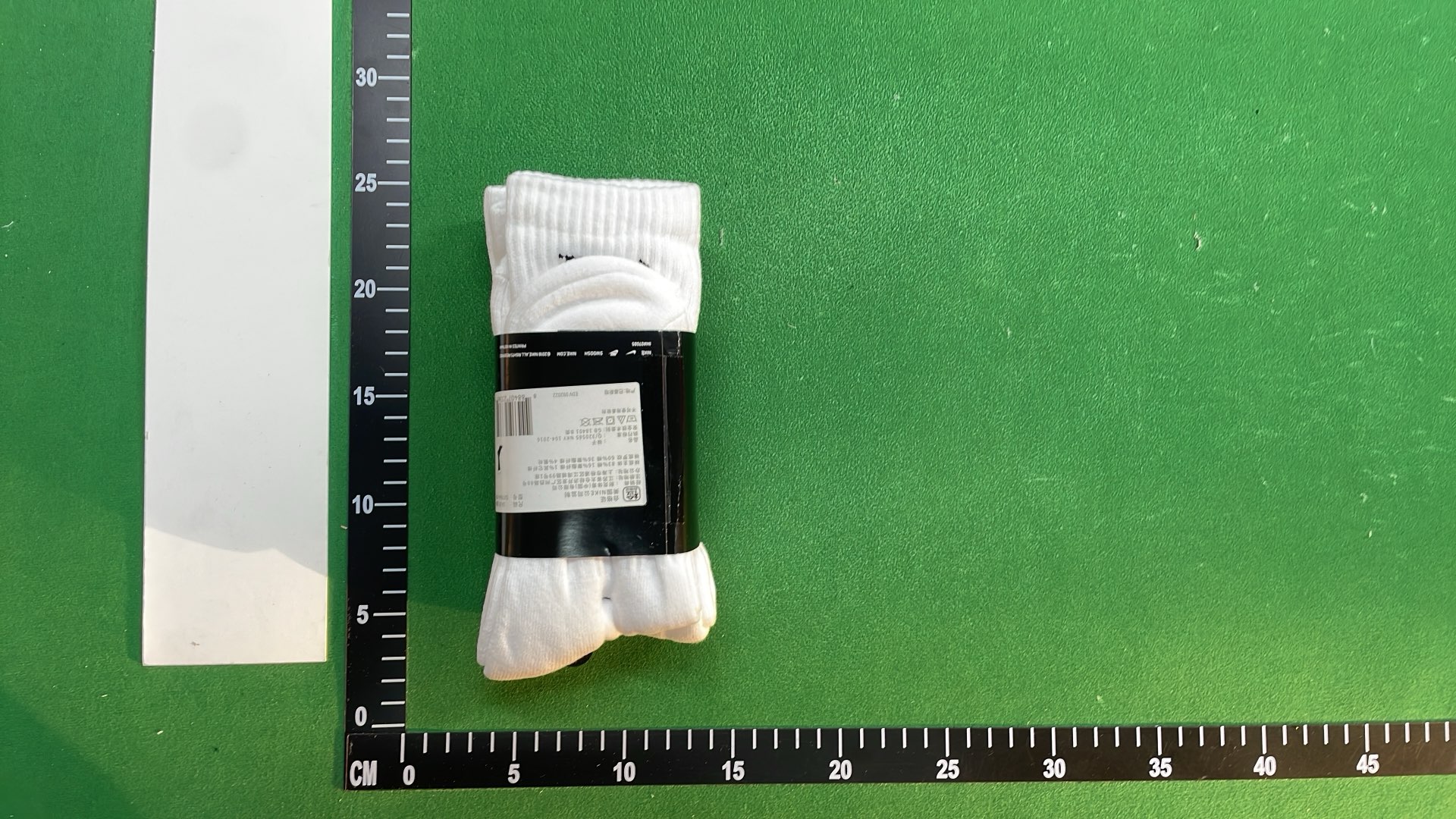 Nike Everyday Lightweight Ankle Socks - White and Black Pure Cotton
