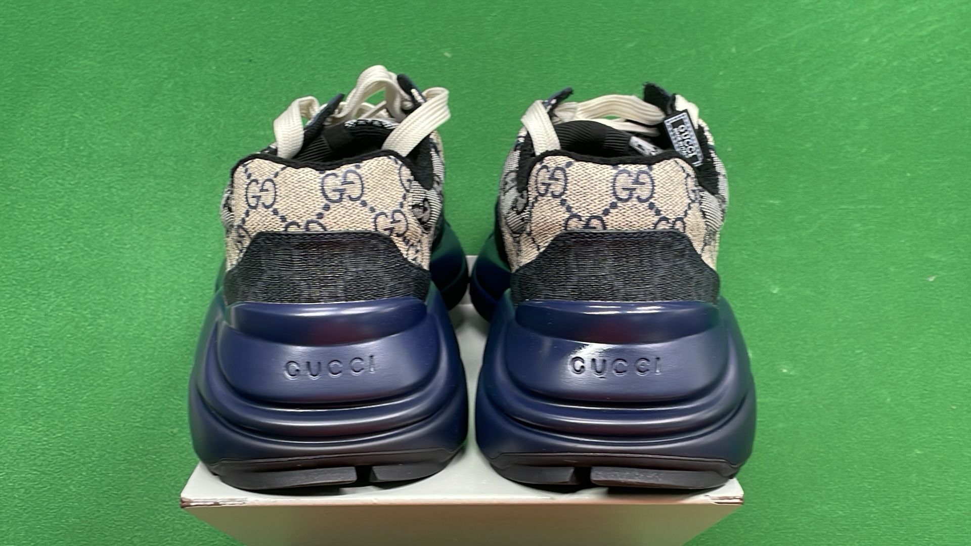 Gucci Rhyton Sneakers with GG Monogram Print