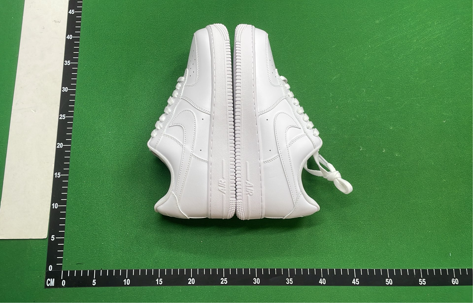 Nike Air Force 1 White Leather Sneakers