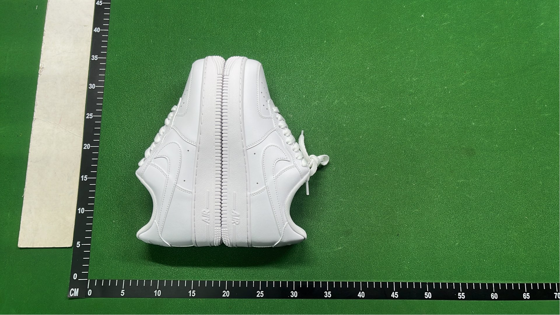 Nike Air Force 1 White Leather Sneakers