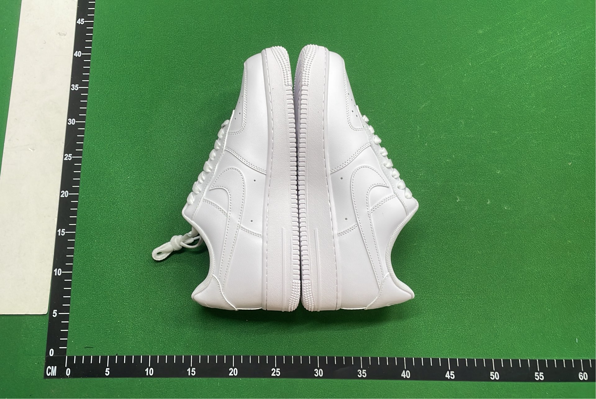 Nike Air Force 1 White Leather Sneakers