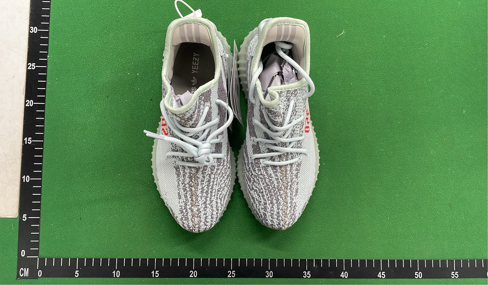 Y-3 YZY 350 V2 White Black Knit Sneakers