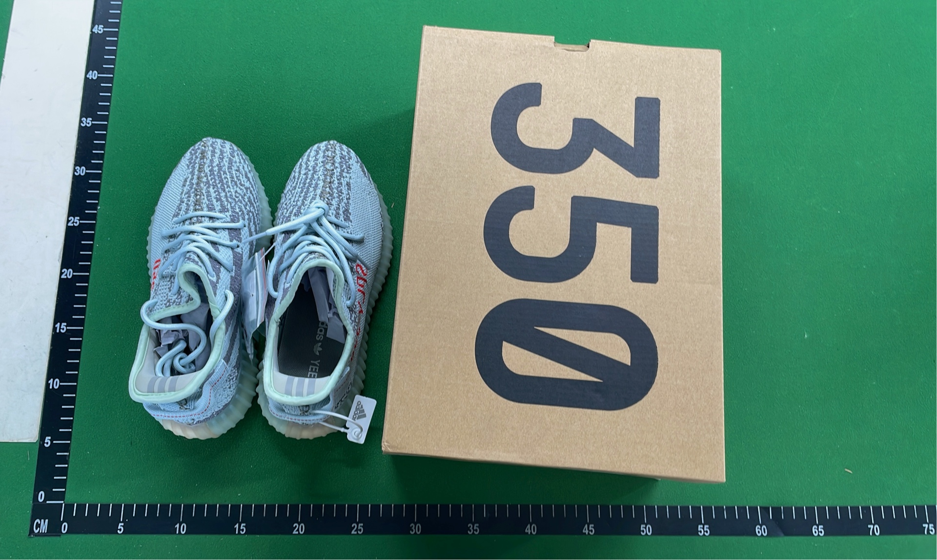 Y-3 YZY 350 V2 White Black Knit Sneakers