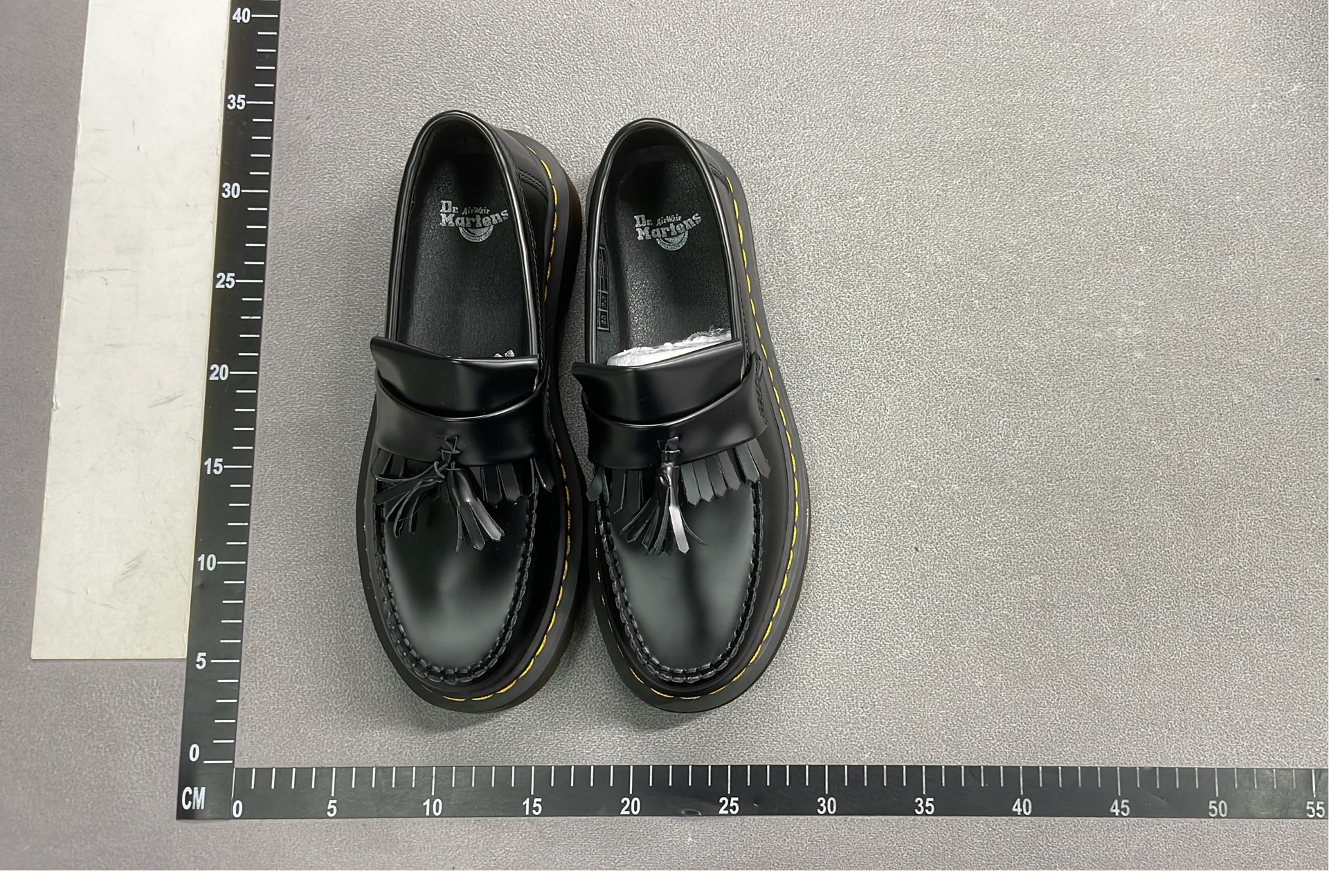 Dr. Martens Black Tassel Loafers - Classic Leather Shoes
