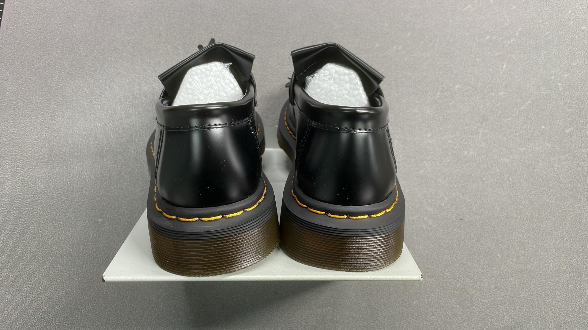 Dr. Martens Black Tassel Loafers - Classic Leather Shoes
