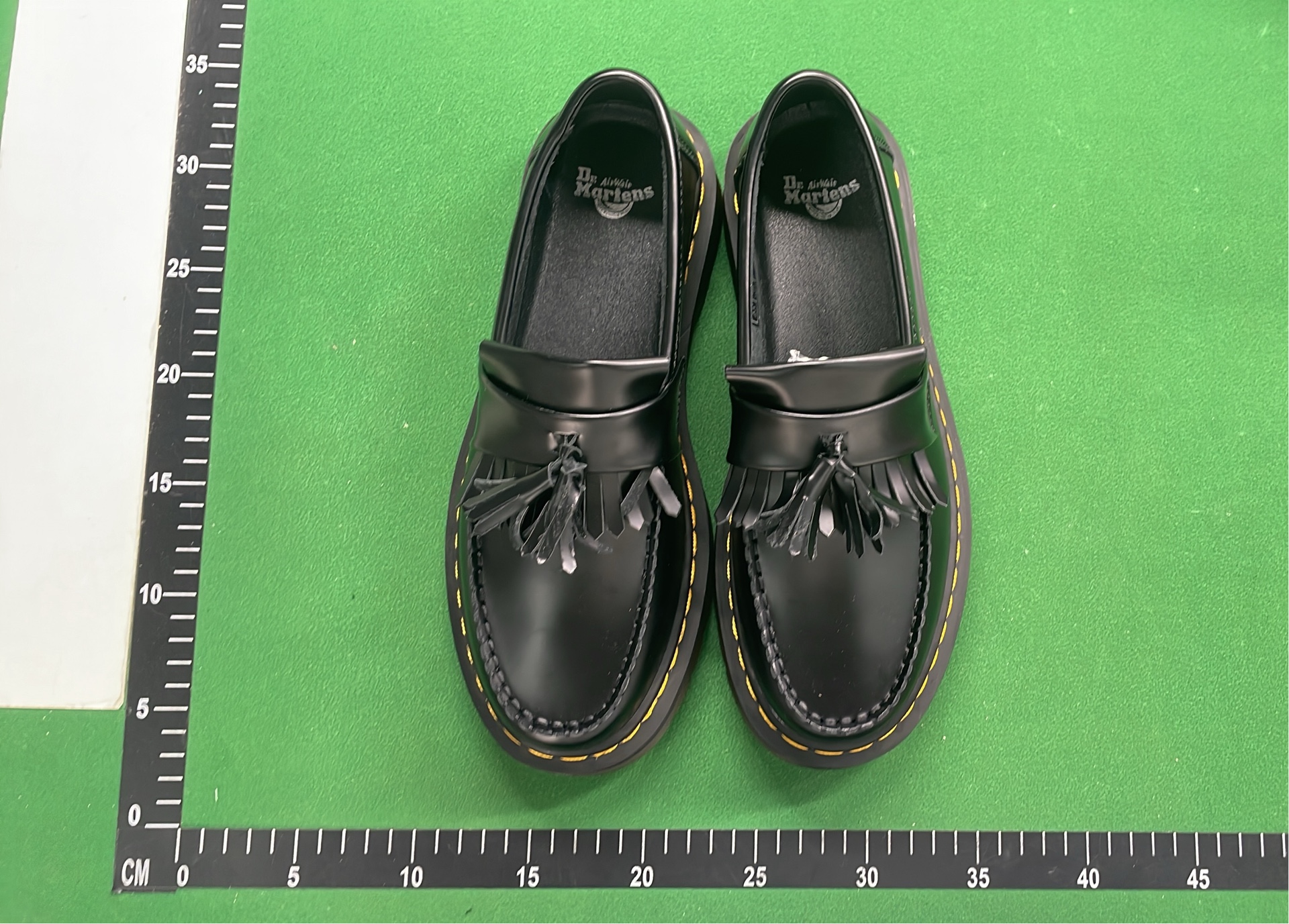 Dr. Martens Black Tassel Loafers - Classic Leather Shoes