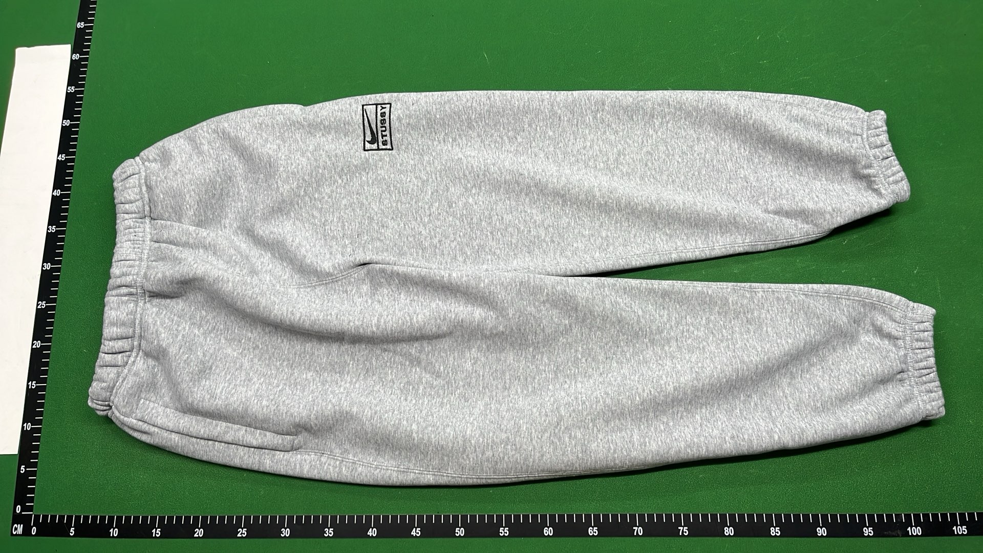 Stussy Logo Sweatpants - Black & Grey