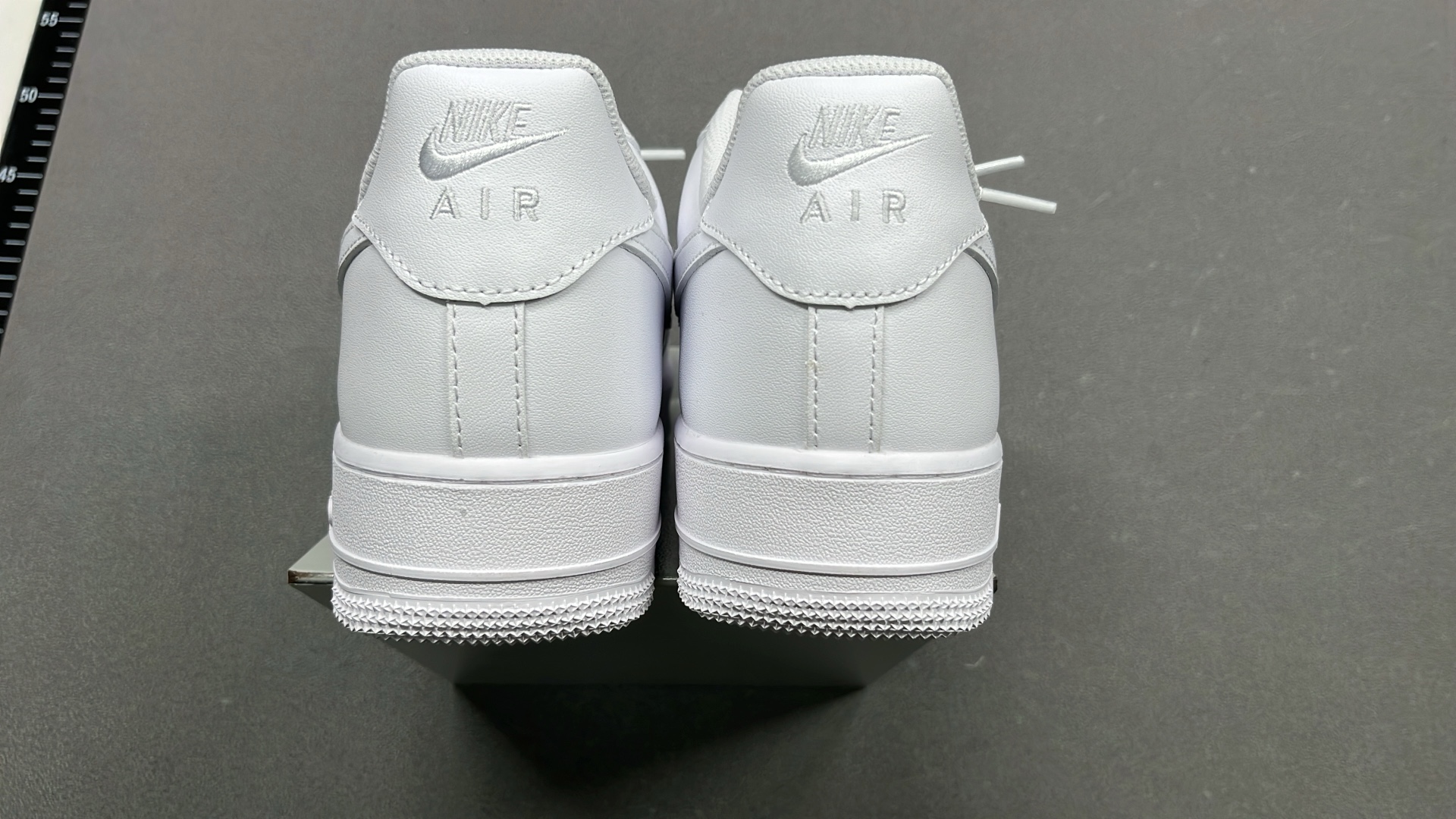 Nike Air Force 1 White Leather Sneakers