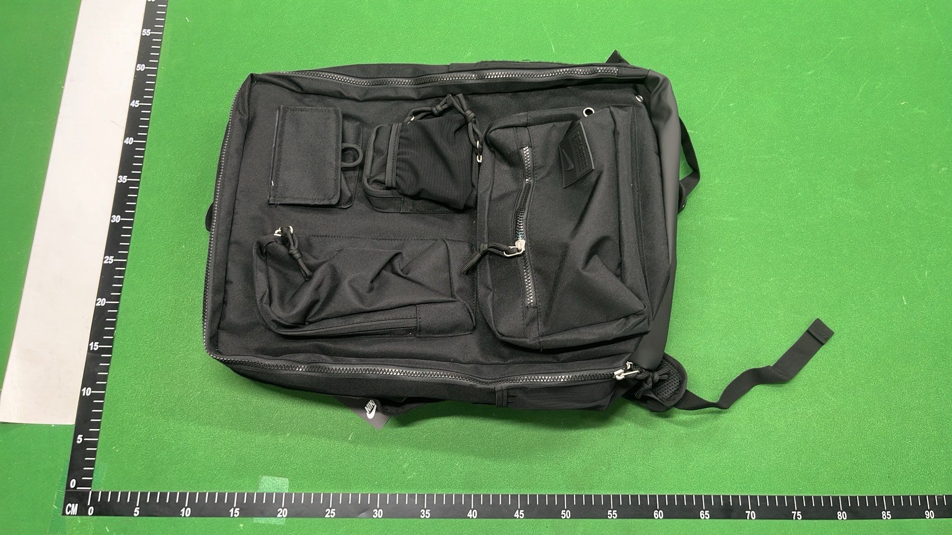 Nike Black Backpack for Men with Multiple Pockets