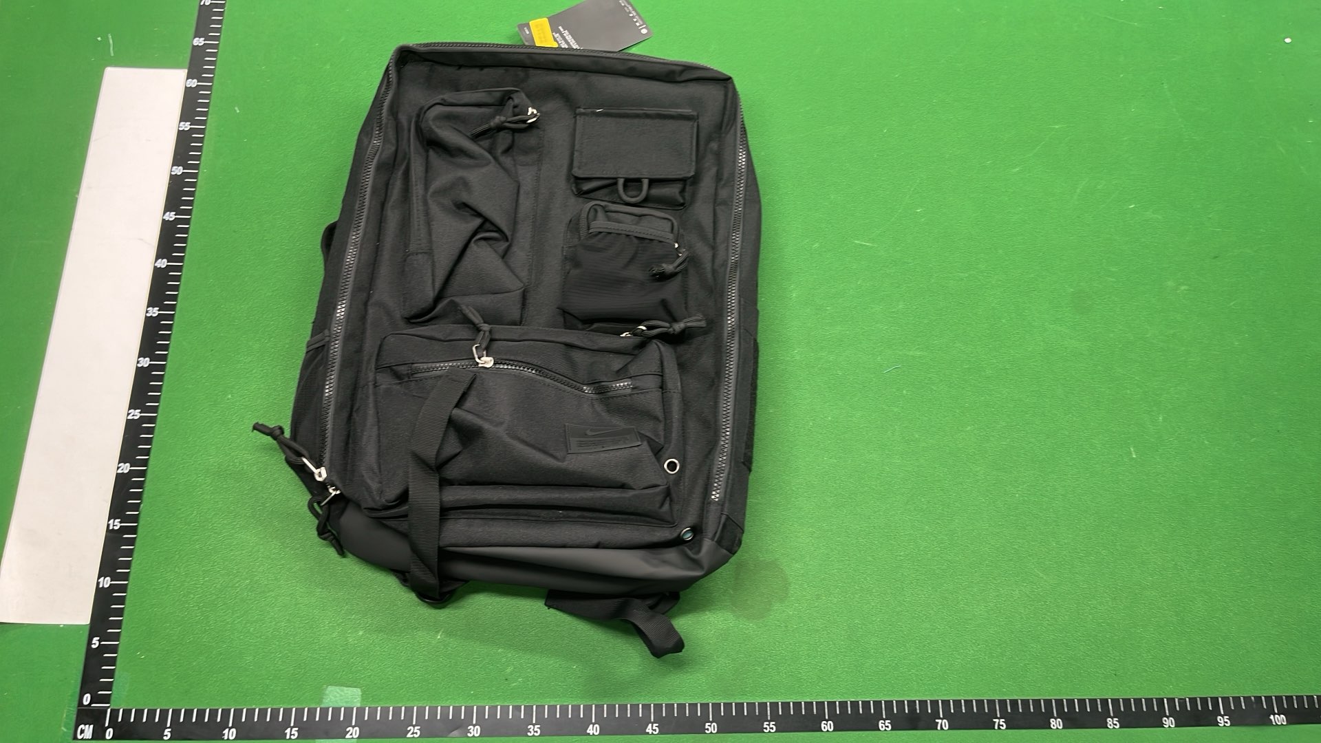 Nike Black Backpack for Men with Multiple Pockets