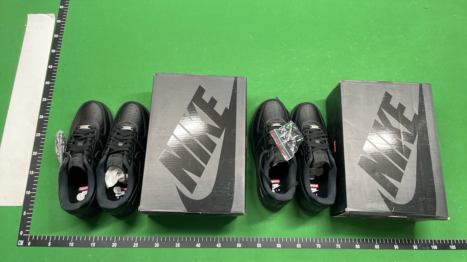 G-AF1 x Nike Air Force 1 Custom Pattern Sneakers