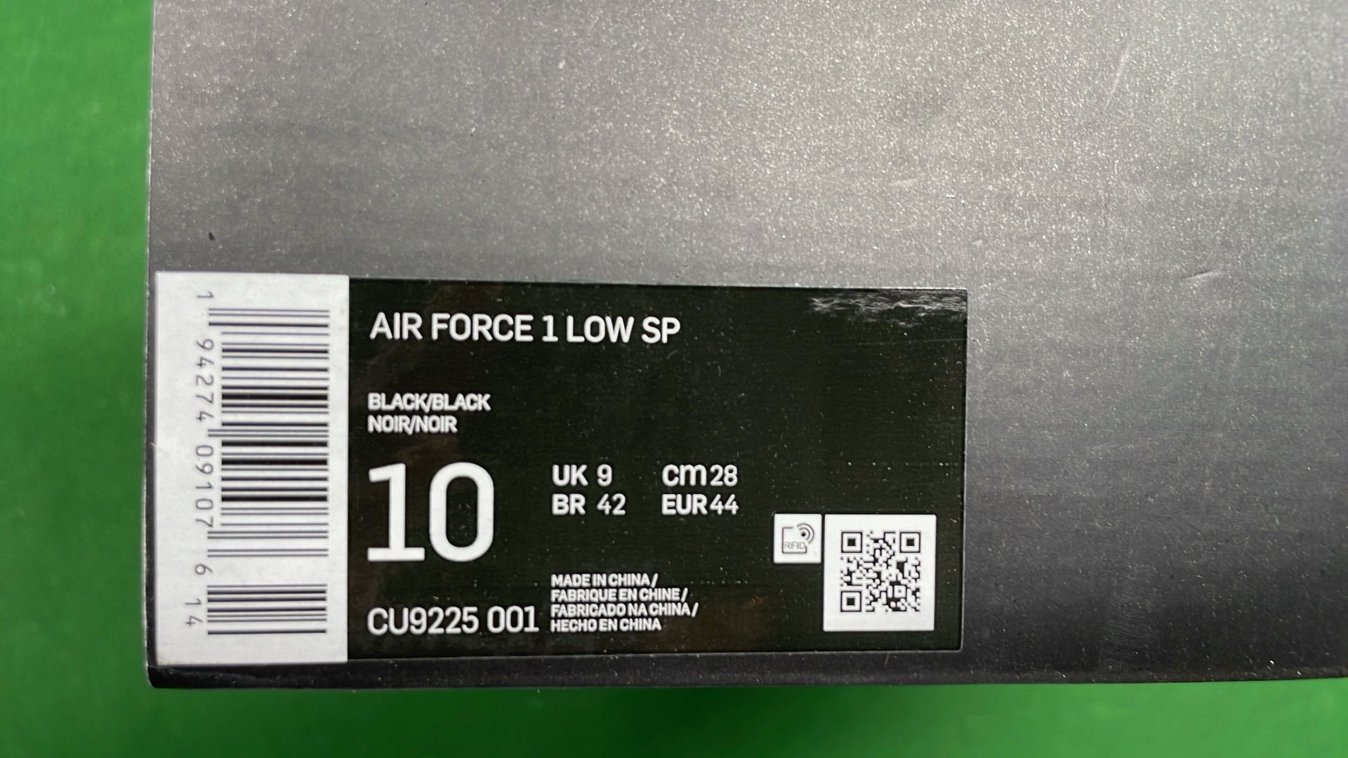G-AF1 x Nike Air Force 1 Custom Pattern Sneakers