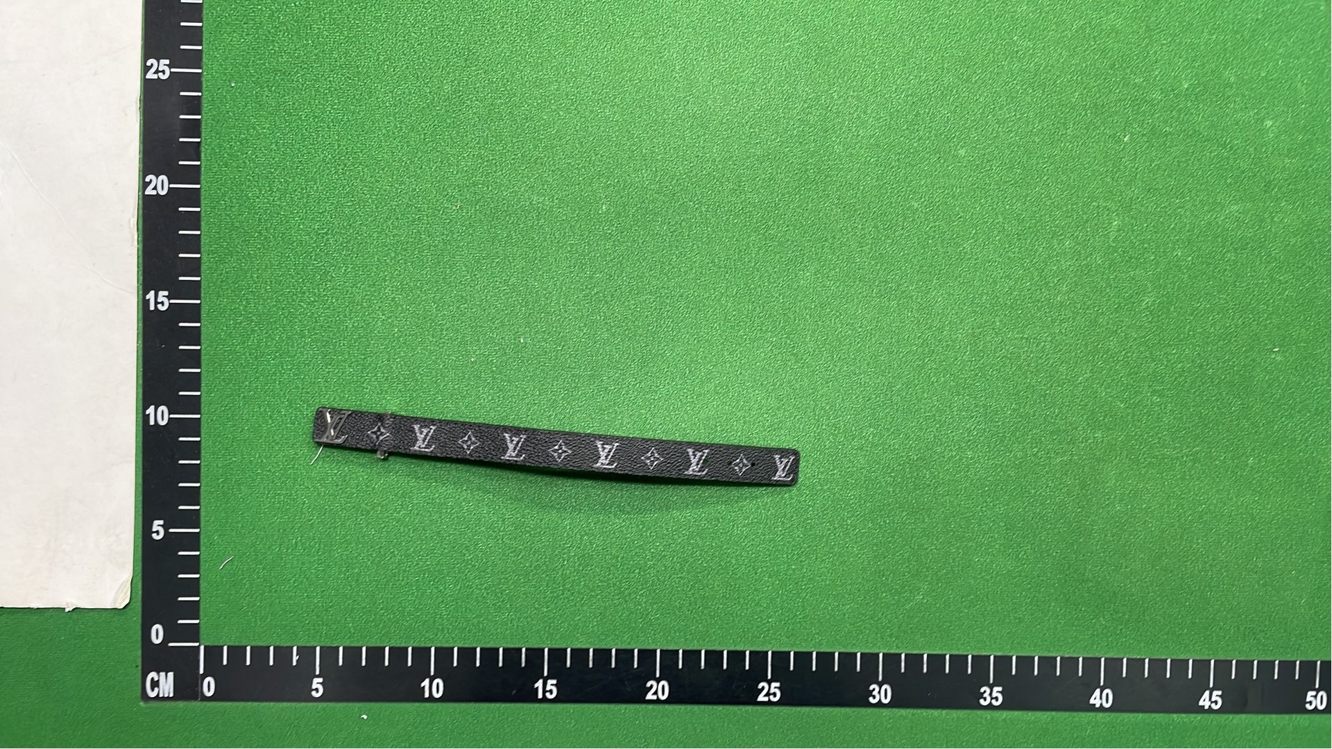 LV Monogram Leather Bracelet for Men and Women