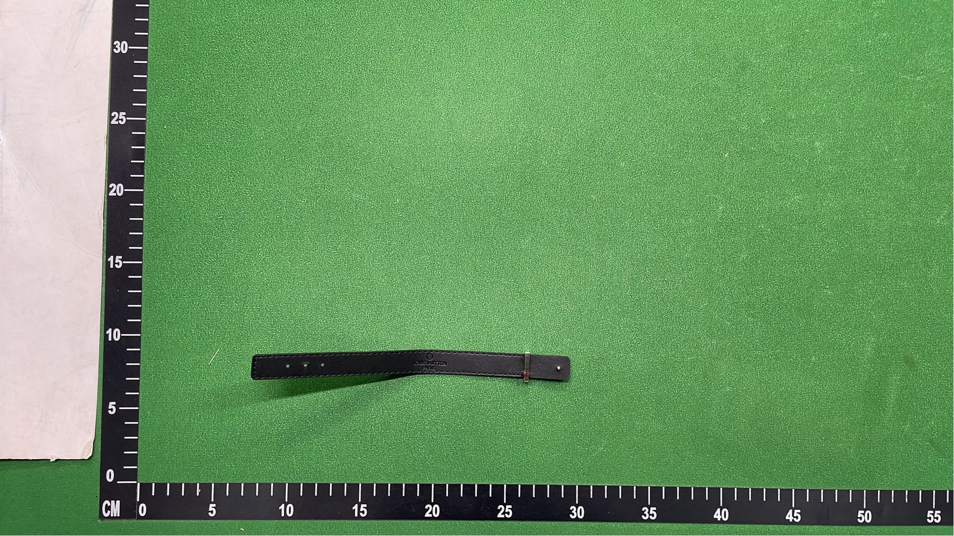 LV Monogram Leather Bracelet for Men and Women