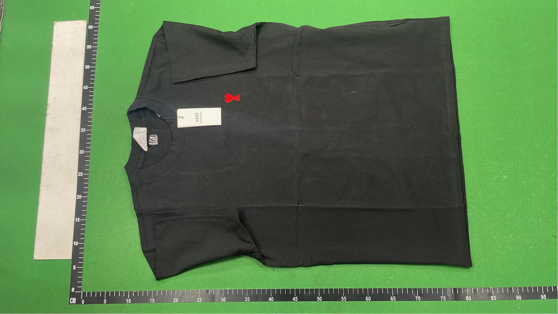 Ami Paris Red Heart Logo T-Shirt