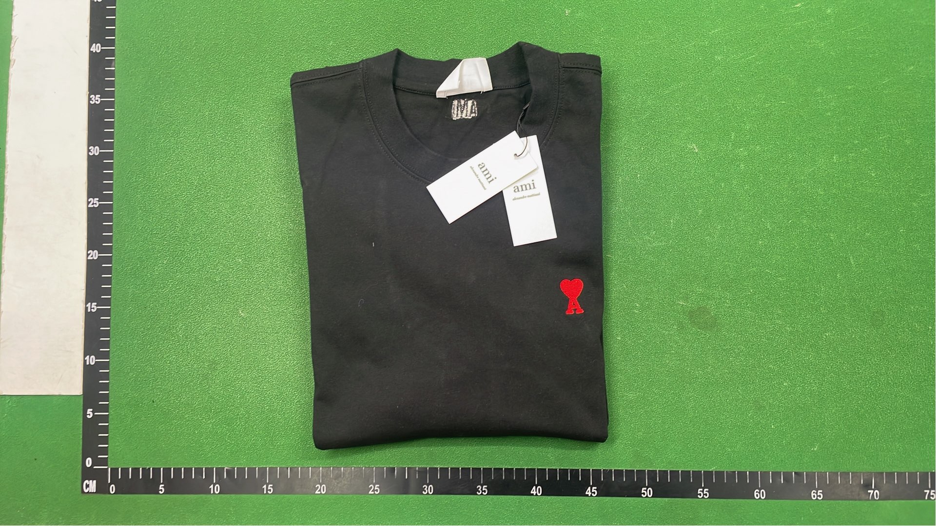 Ami Paris Red Heart Logo T-Shirt