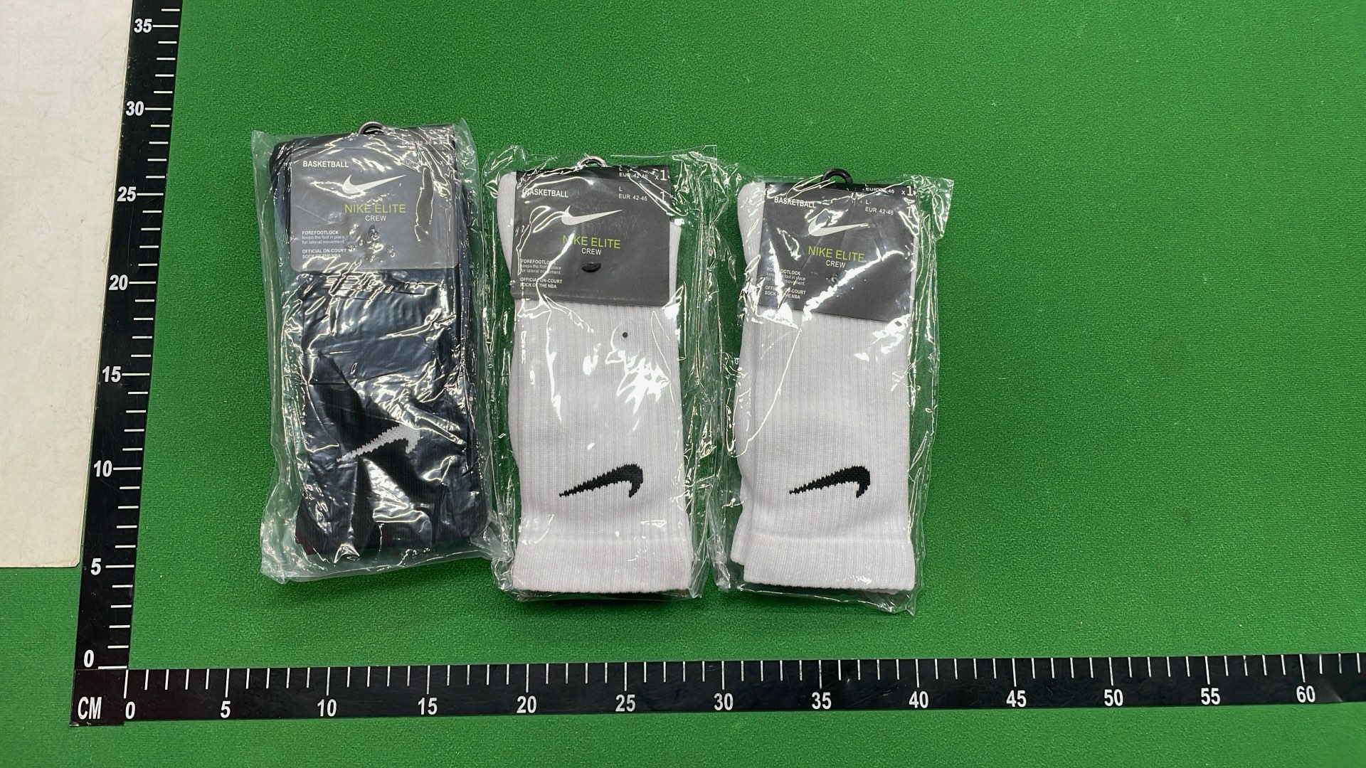 Nike Performance Lightweight Crew Socks - White and Black