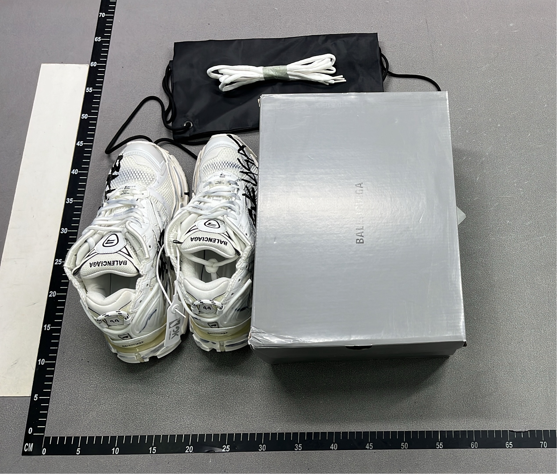 Balenciaga Runner 7.0 Series Blue White Sneakers