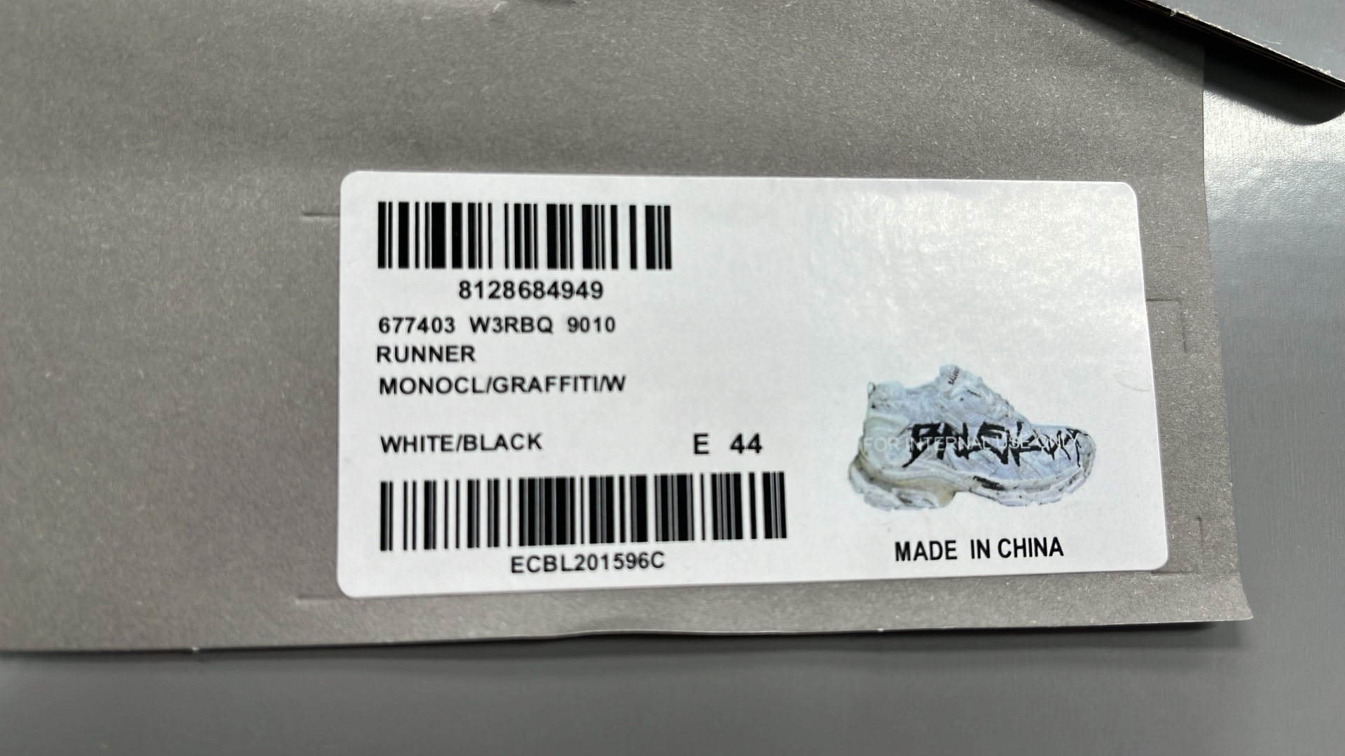 Balenciaga Runner 7.0 Series Blue White Sneakers