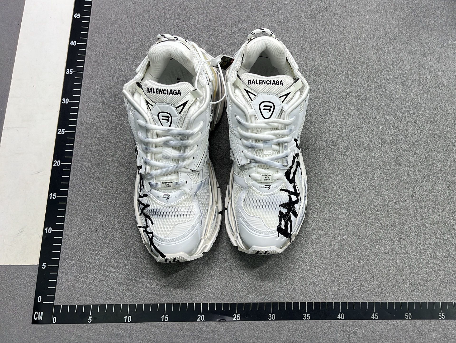 Balenciaga Runner 7.0 Series Blue White Sneakers