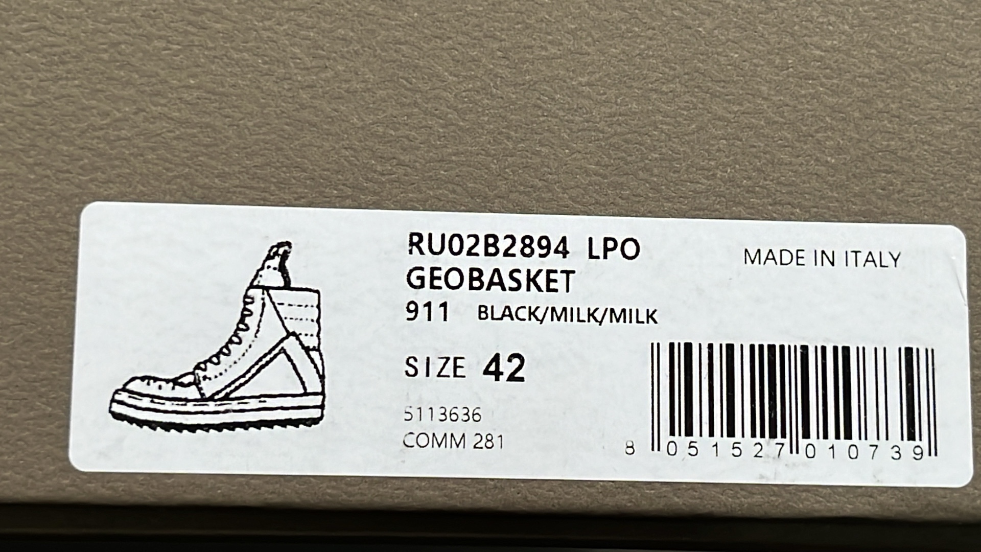 Black High-Top Leather Sneakers with White Toe and Laces