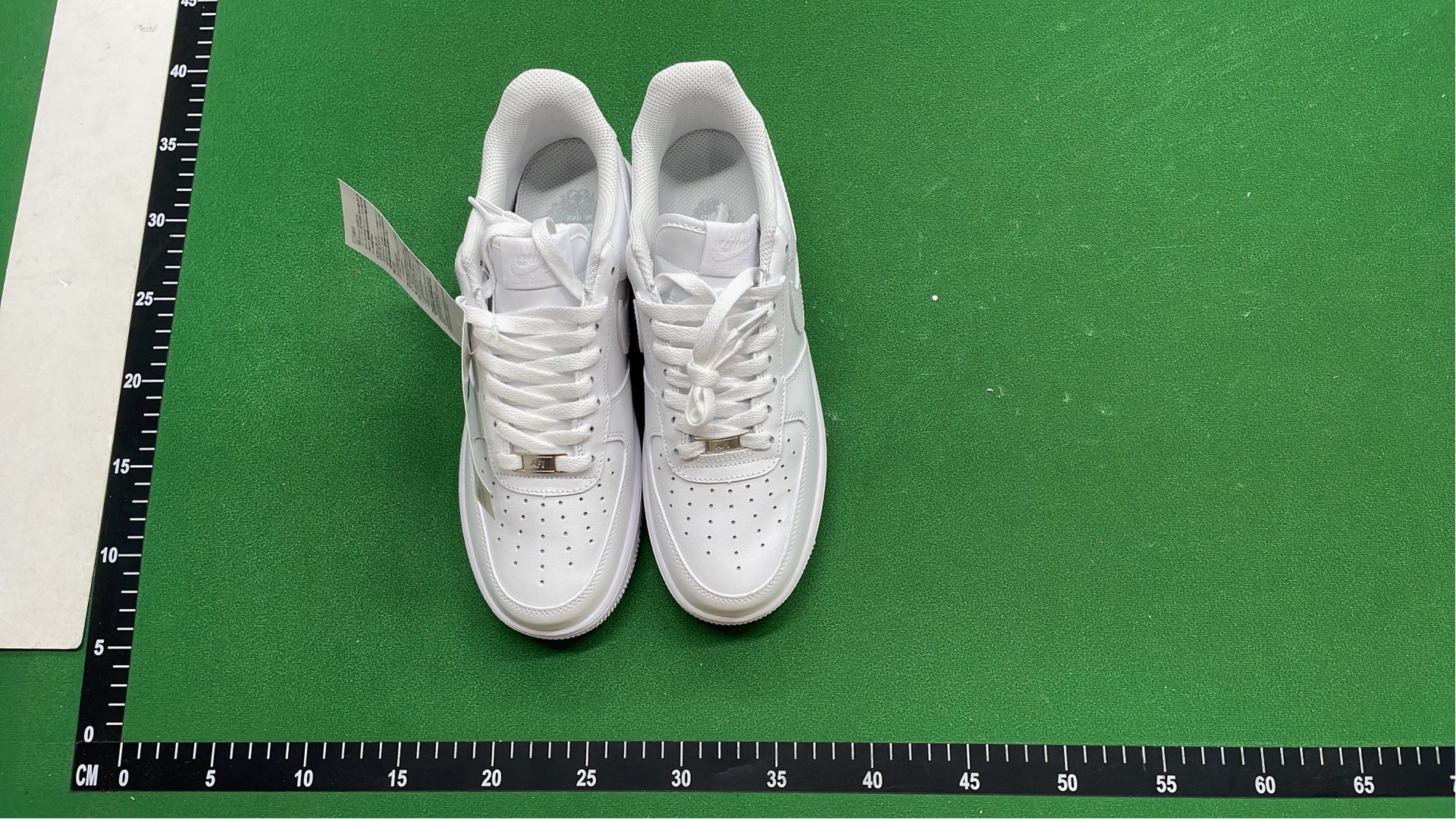 Nike Air Force 1 Low White Blue Accent Sneakers