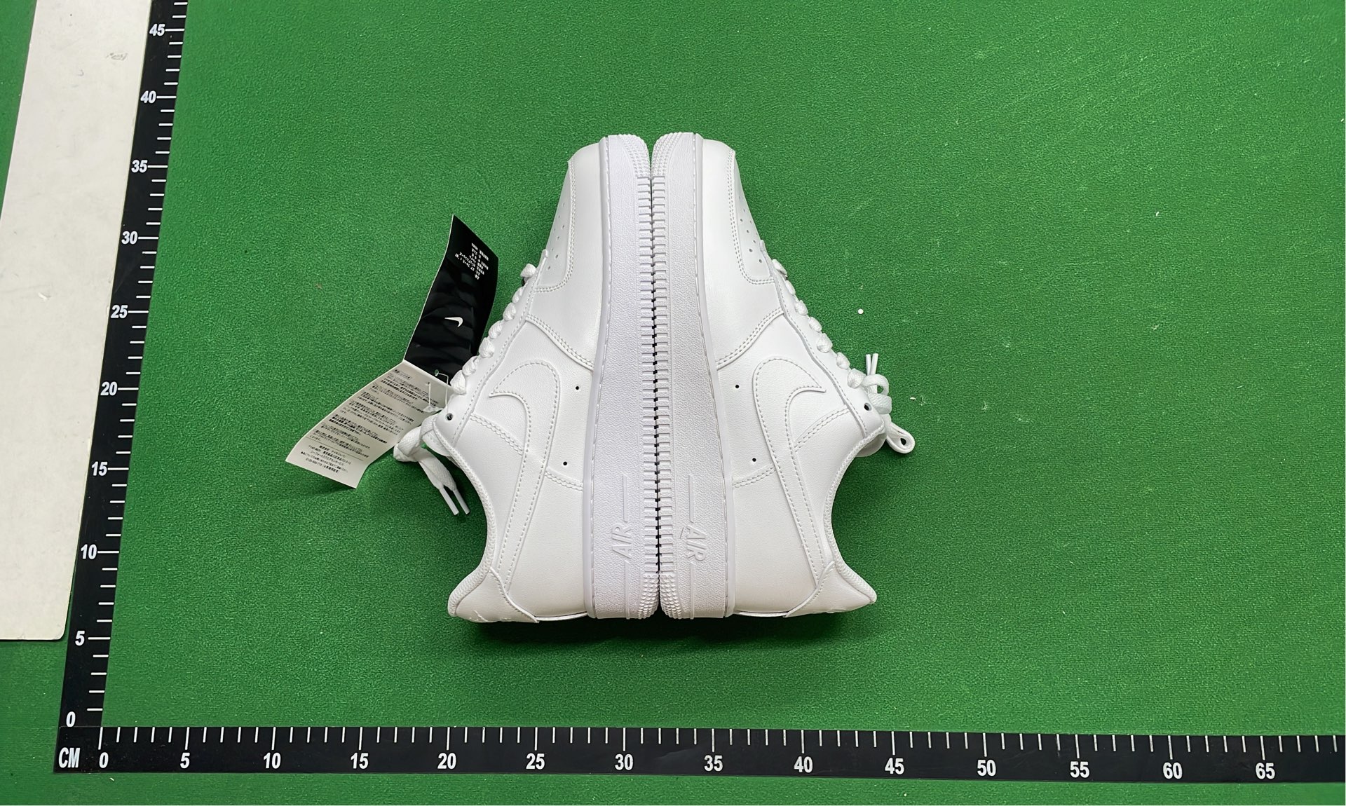 Nike Air Force 1 Low White Blue Accent Sneakers
