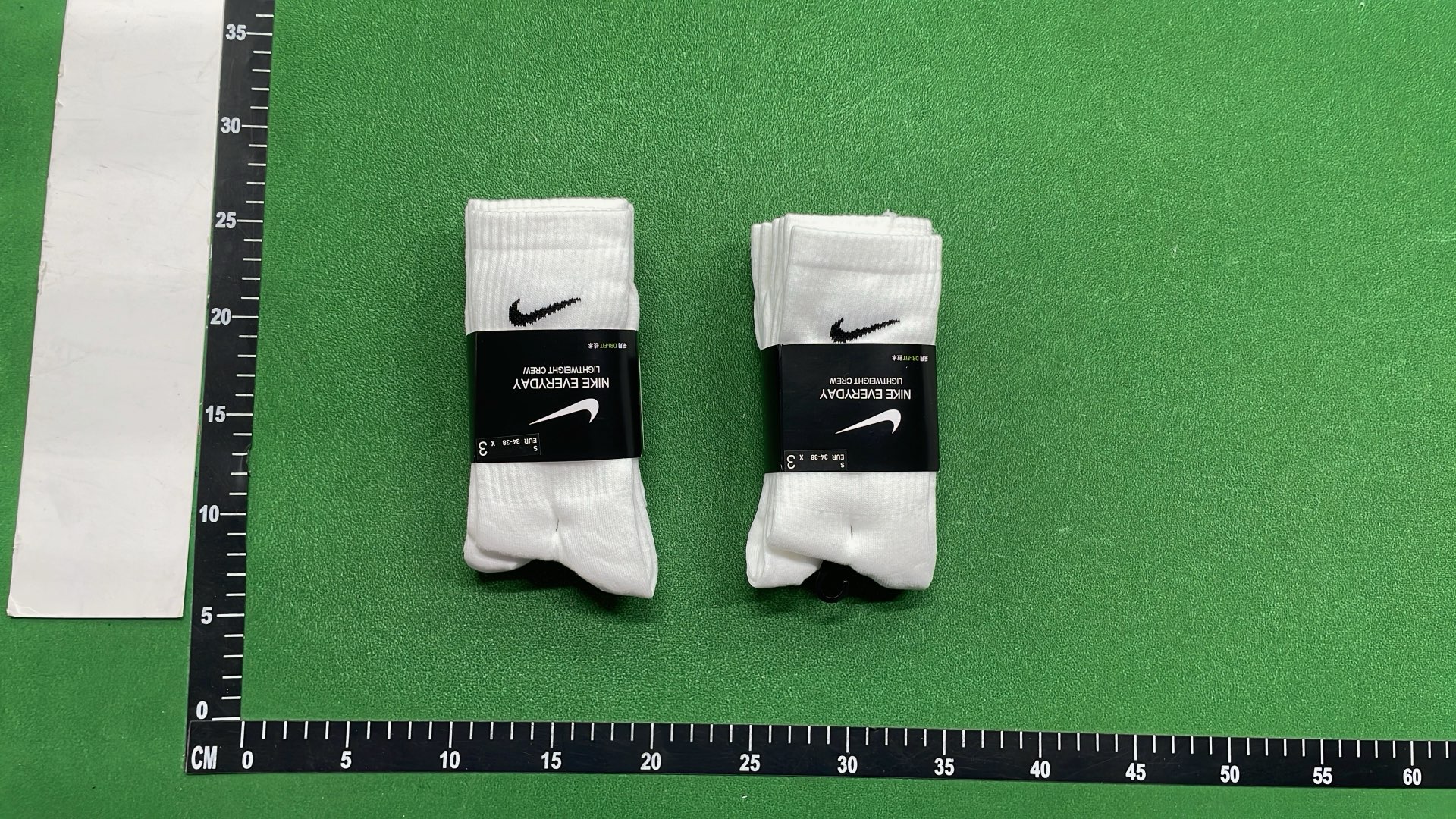Nike Everyday Lightweight Ankle Socks - Pure Cotton, White and Black