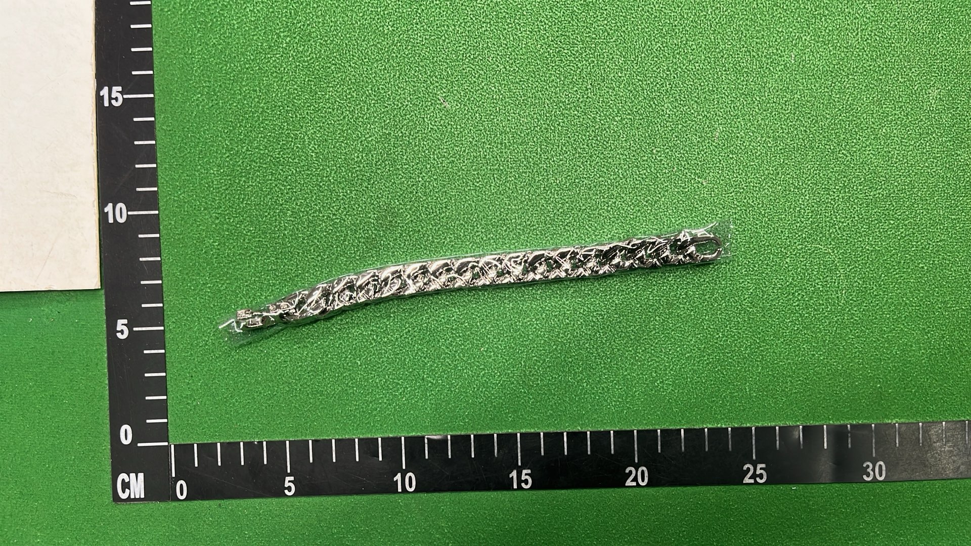 LV Black Chain Bracelet for Men Women Luxury Fashion Accessory