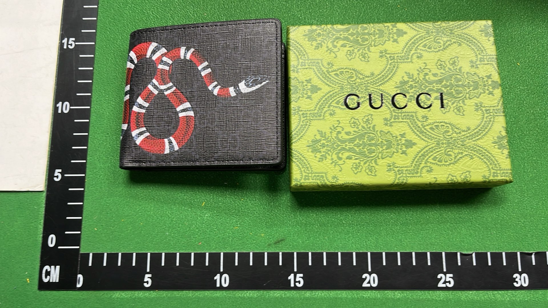 Louis Vuitton Snake Print Wallet 60223 Black Monogram