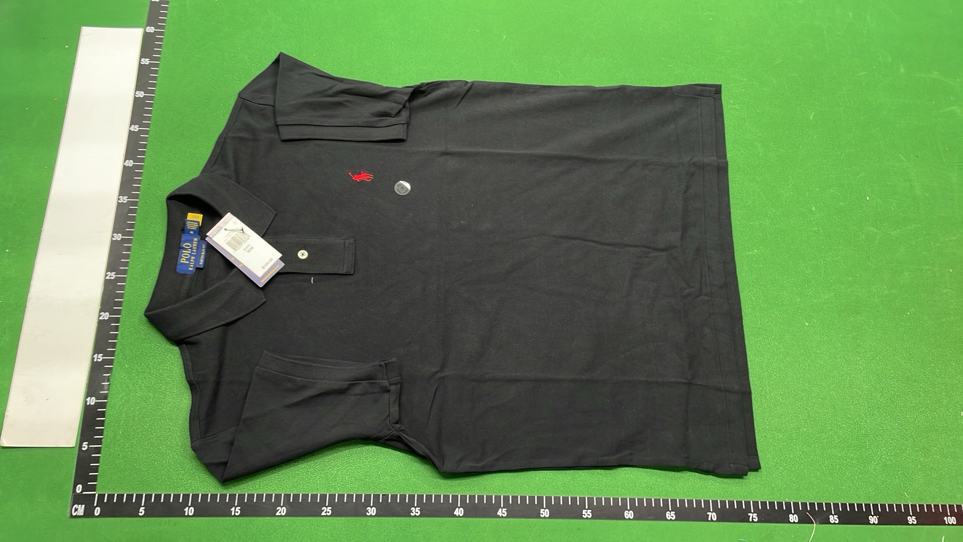 White Polo Shirt with Pony Logo - Men's Classic Fit