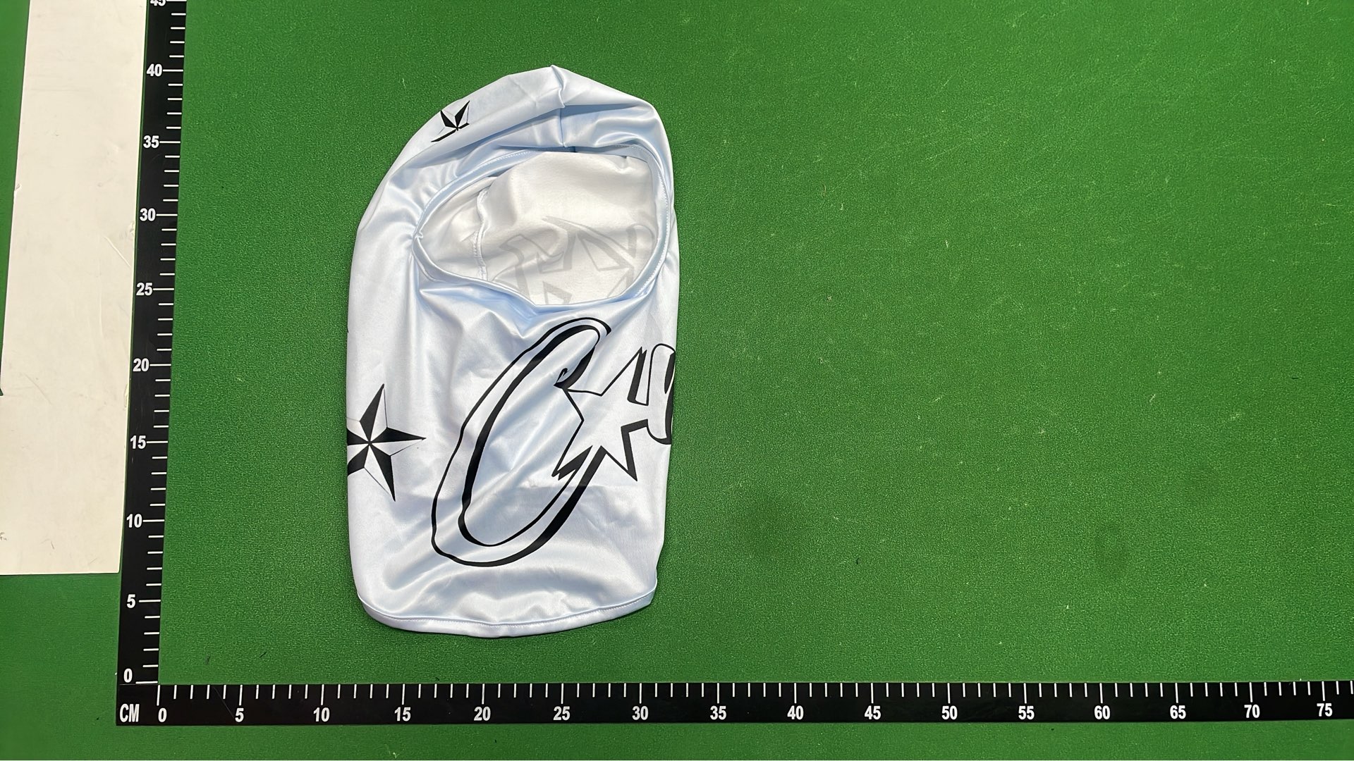 Blue BAPE Hoodie with Face Mask Design
