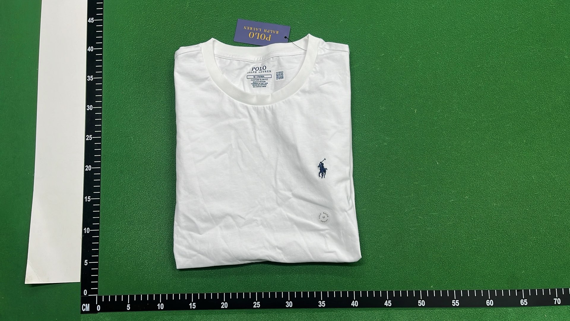 Black Classic Fit T-Shirt with Red Pony Logo