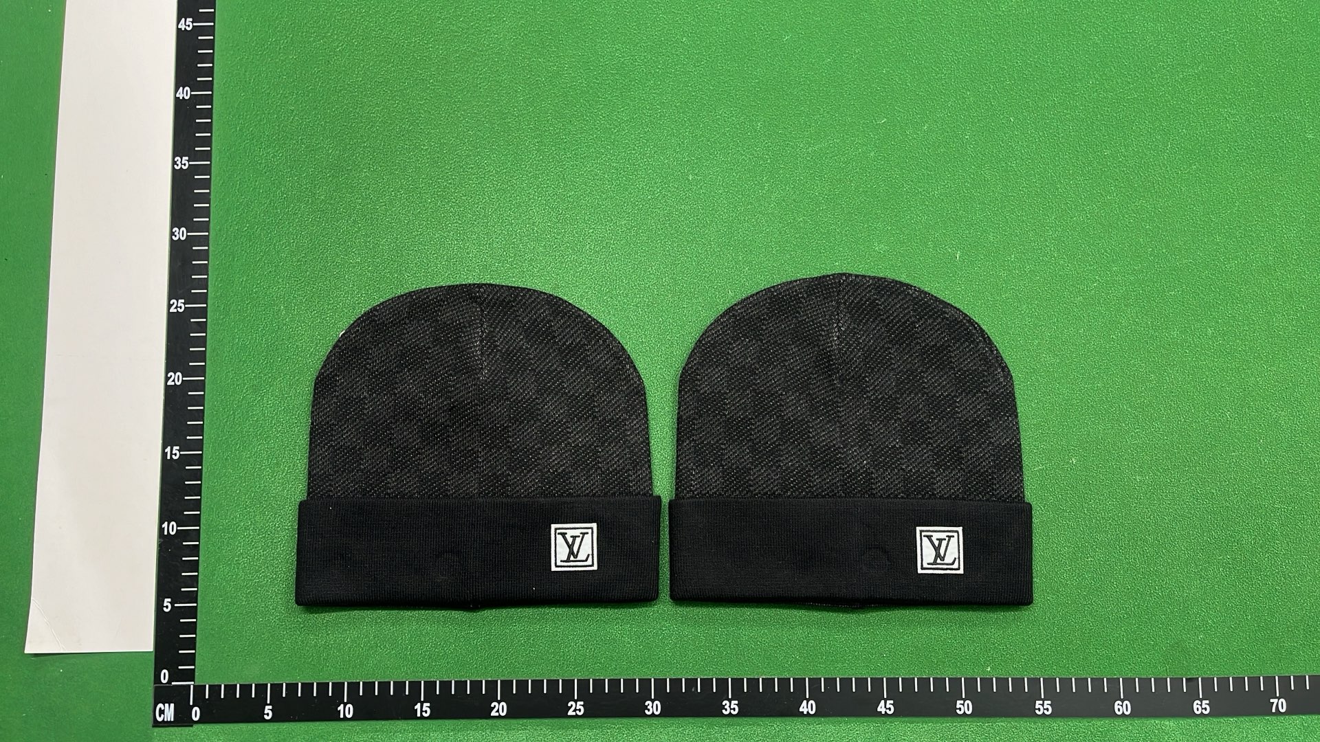 LV Checkered Beanie Hat for Men and Women