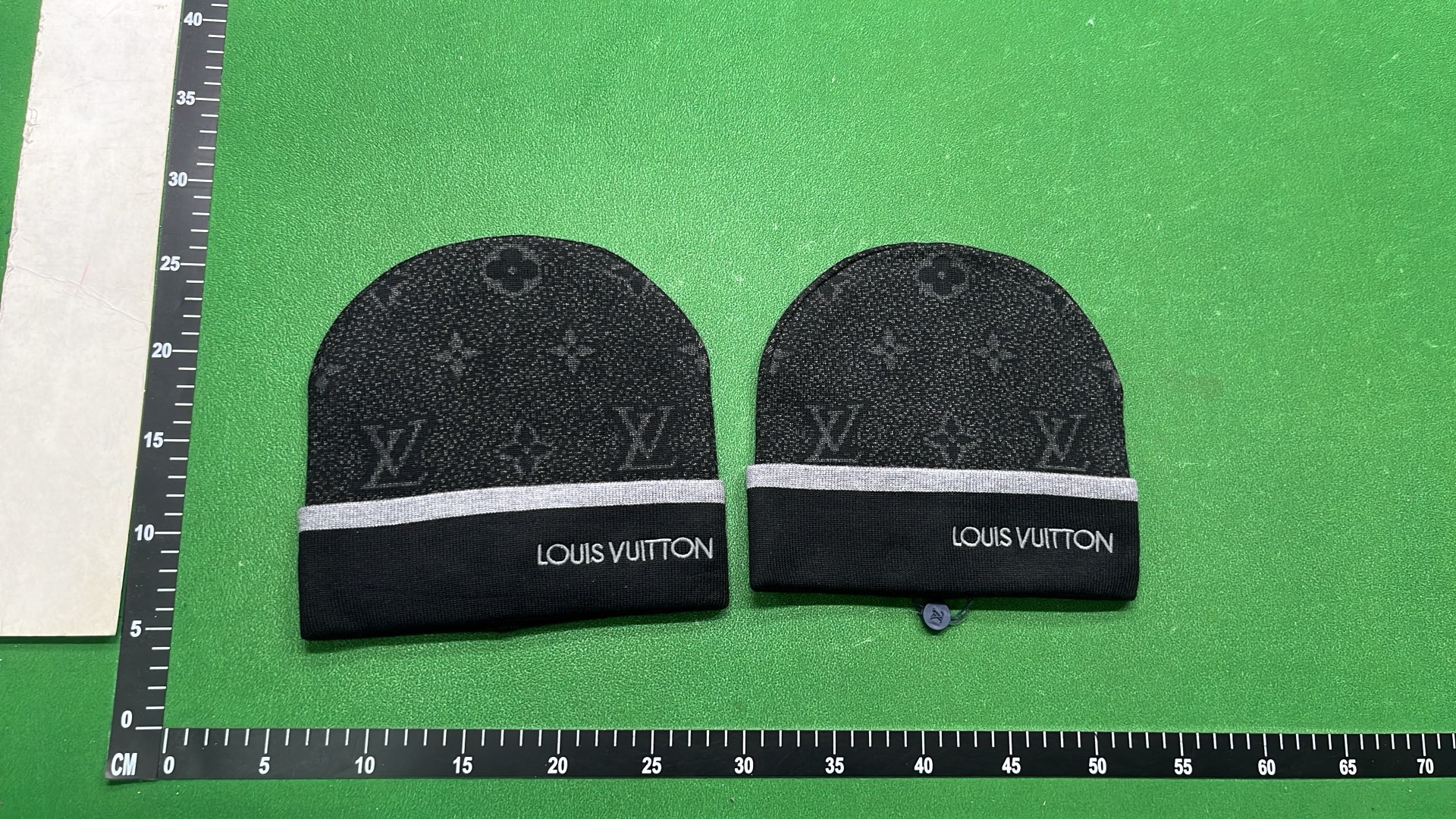 LV Checkered Beanie Hat for Men and Women