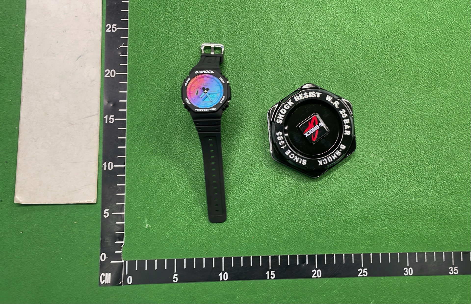 G-SHOCK Rainbow Dial Analog-Digital Watch for Men