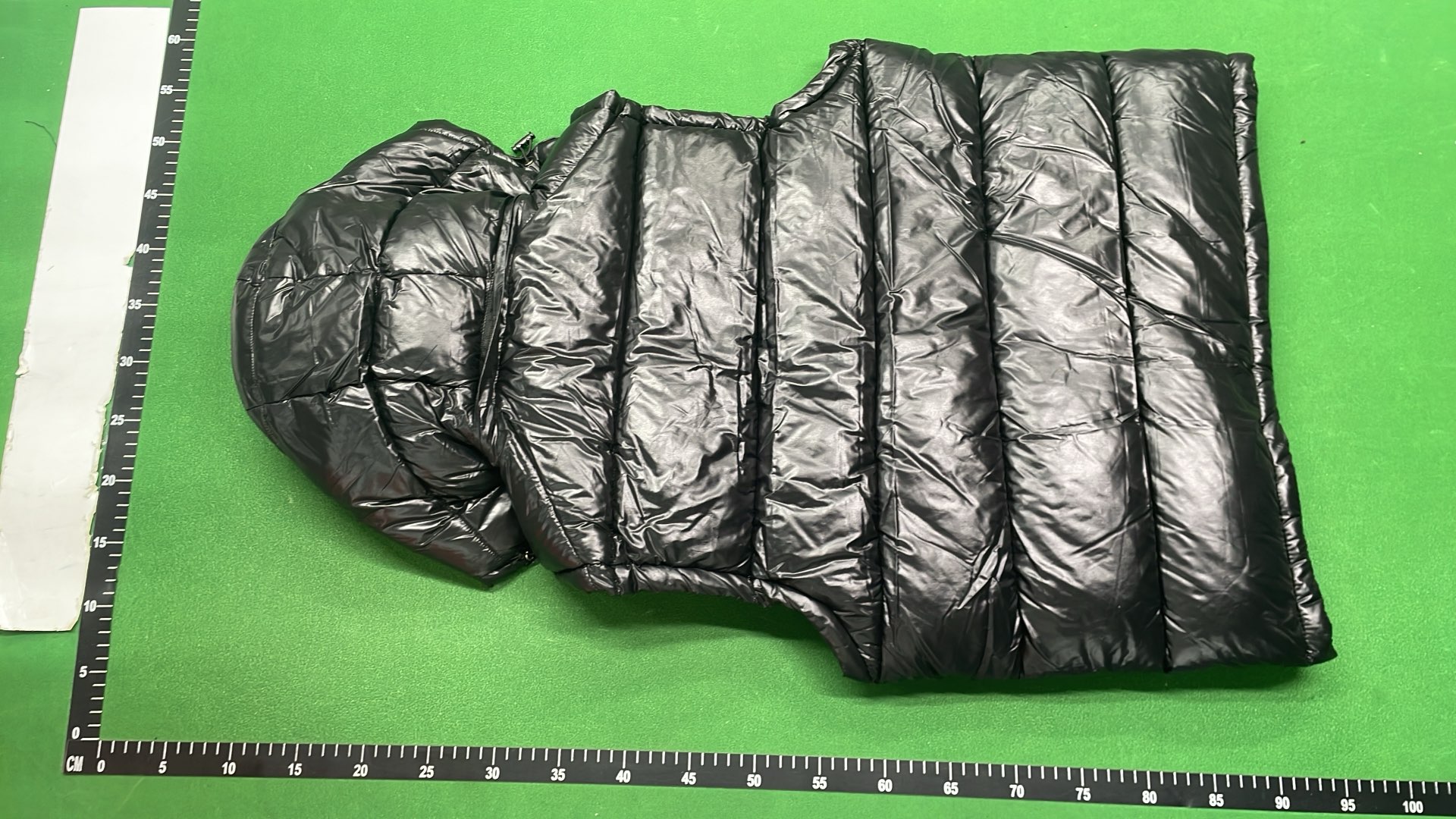 Moncler Black Puffer Vest with Hood