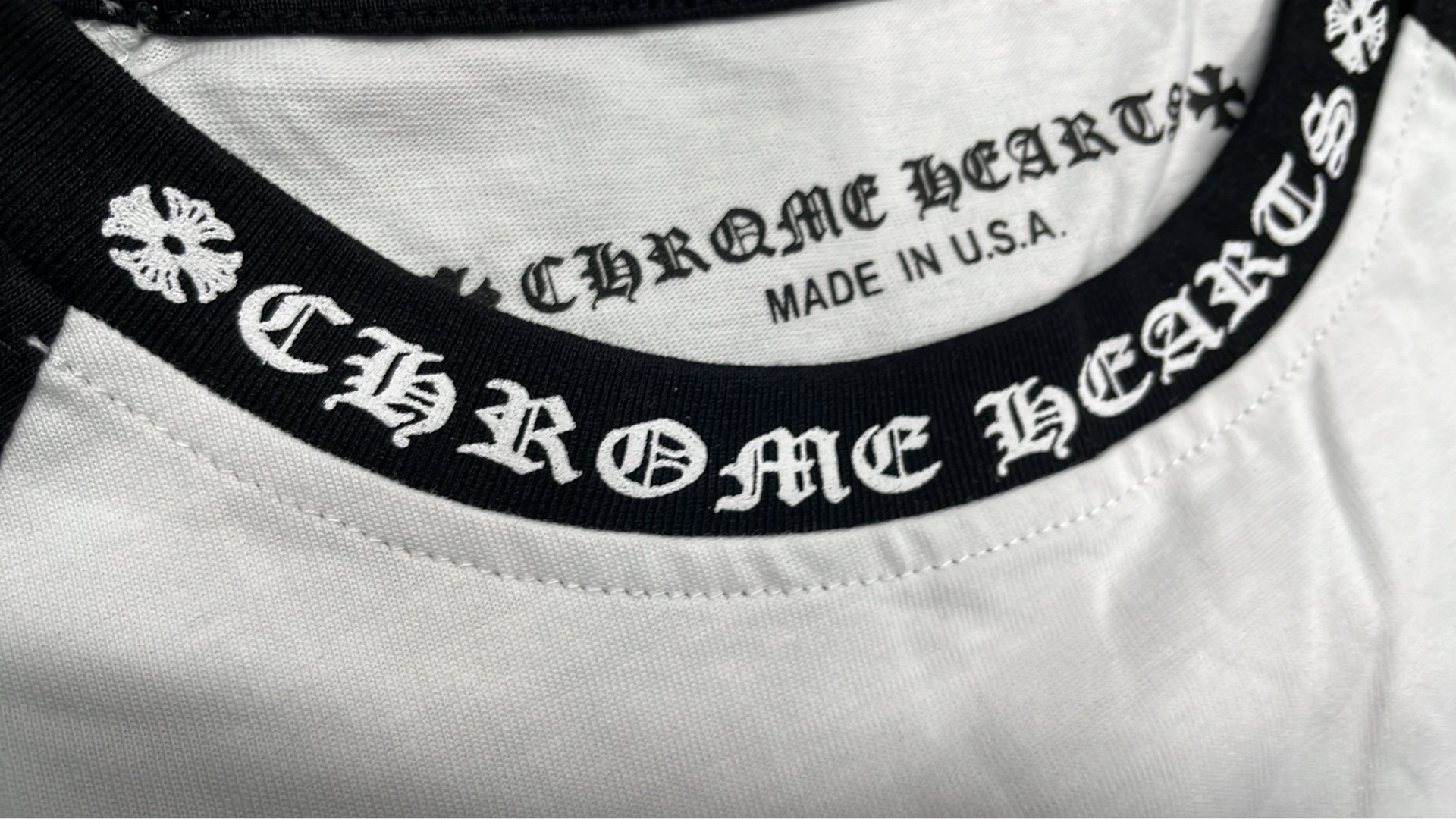 Chrome Hearts Long Sleeve Raglan T-Shirt with Logo Print