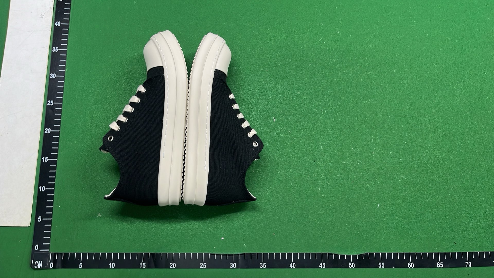 Black Canvas Sneakers with White Sole