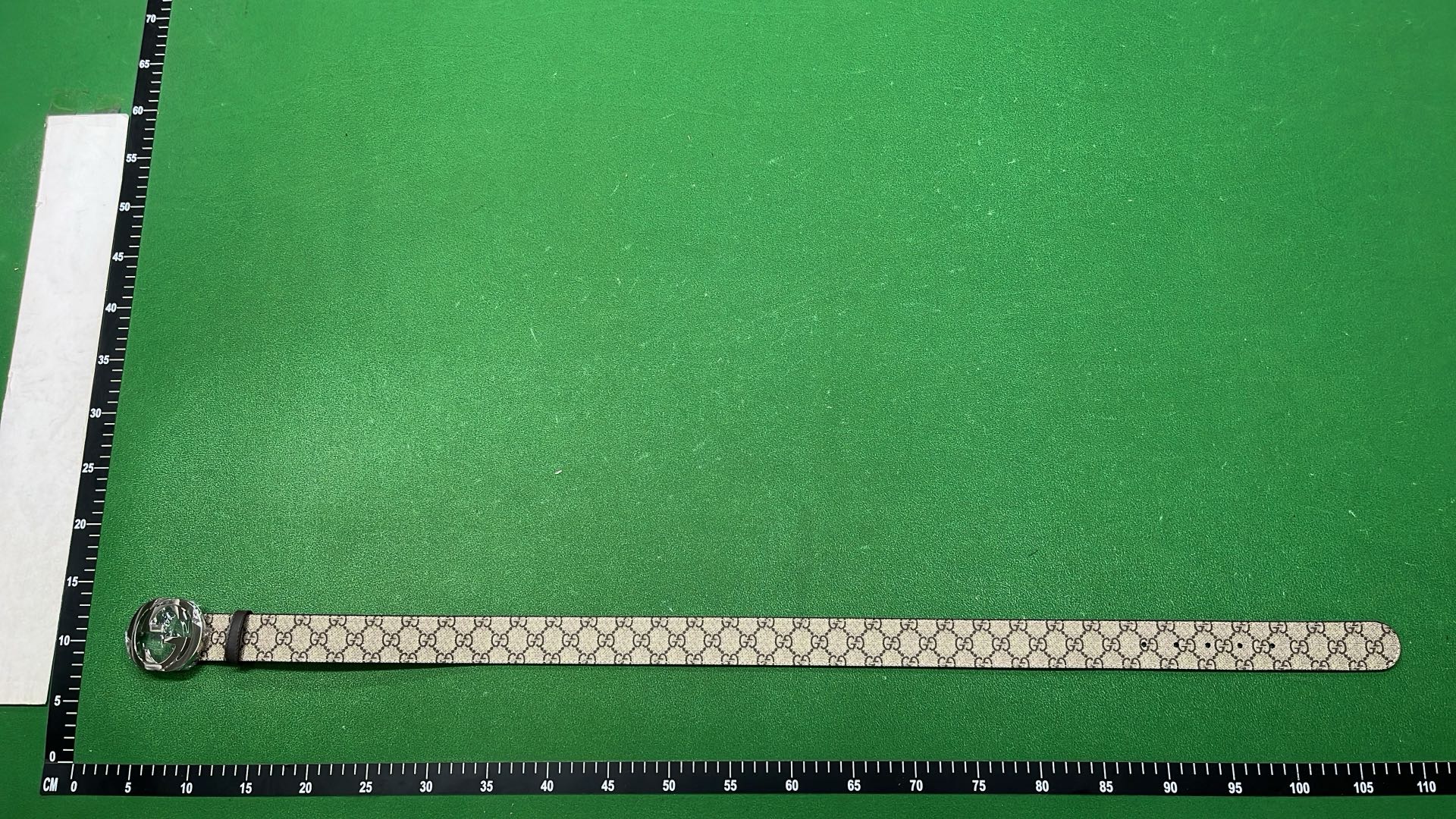 Gucci Interlocking G Belt in Monogram Canvas