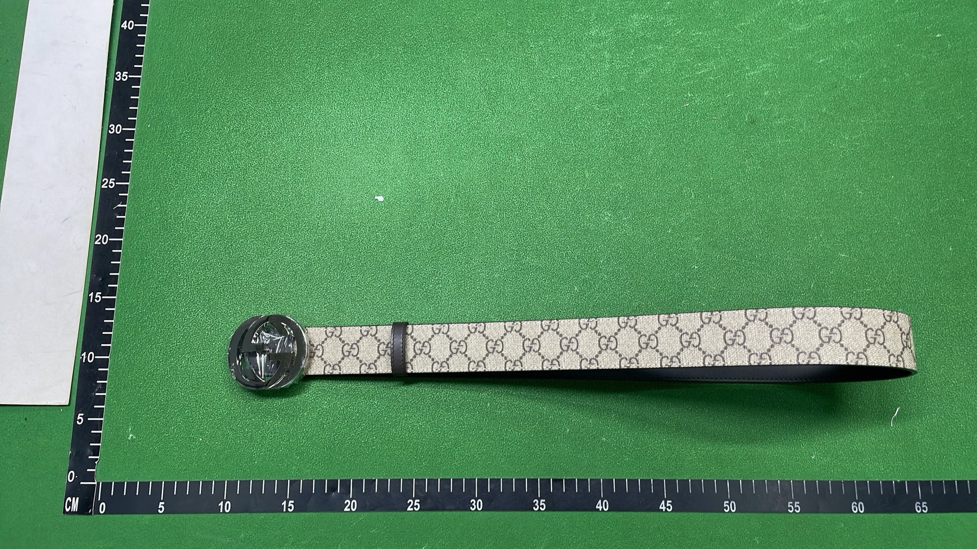 Gucci Interlocking G Belt in Monogram Canvas