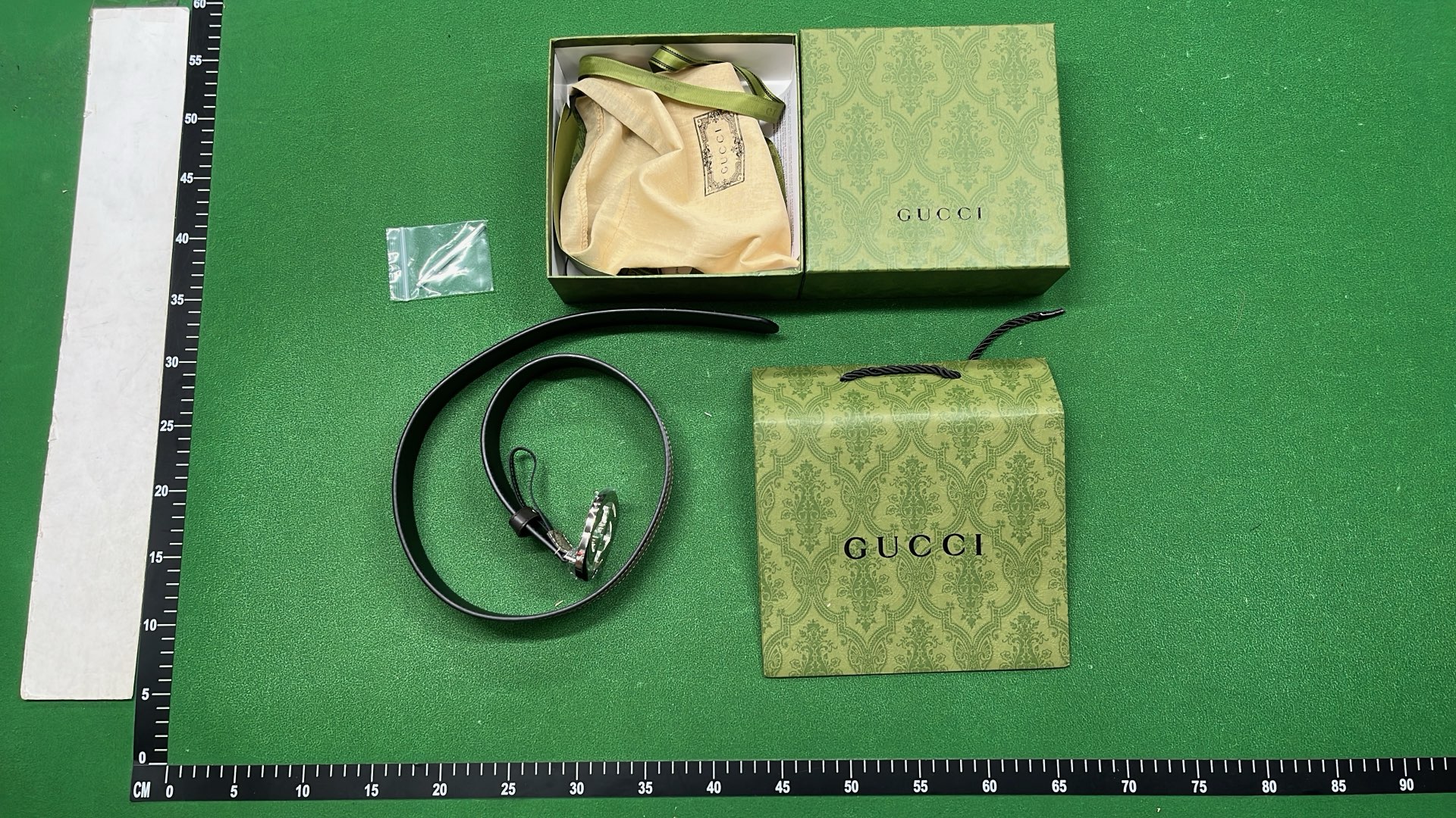 Gucci Interlocking G Belt in Monogram Canvas