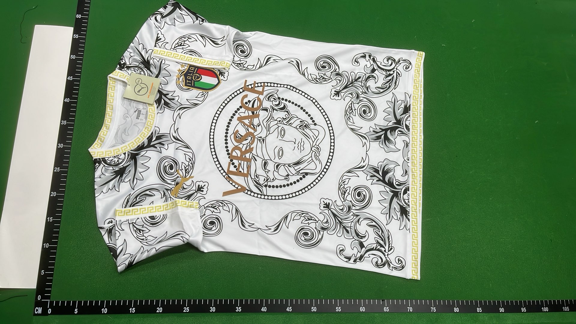Italy National Team Versace Design Football Jersey