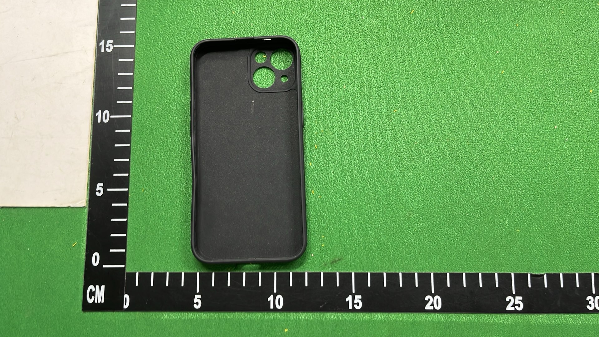 VETEMENTS Black Phone Case with Bold Logo
