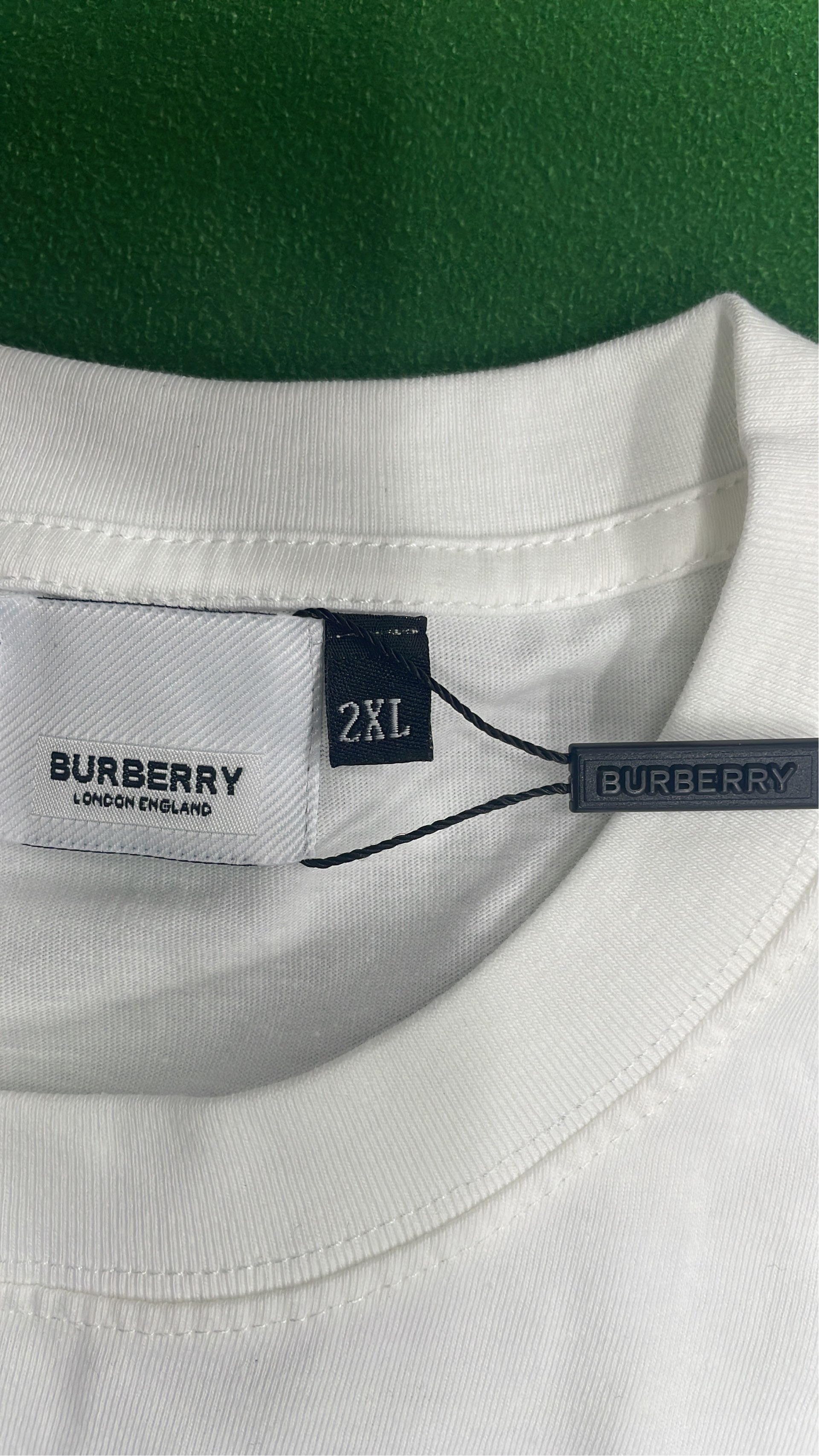 Burberry Graphic T-Shirt with Crest Design