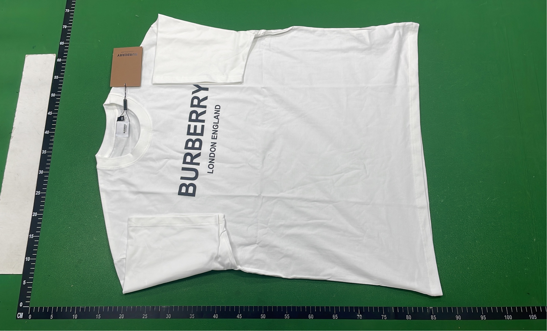 Burberry Graphic T-Shirt with Crest Design