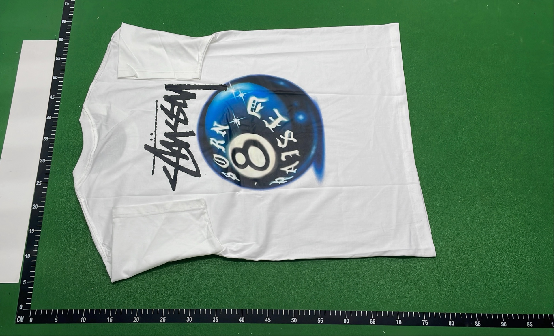 St&uuml;ssy x Nike Black T-Shirt Collaboration