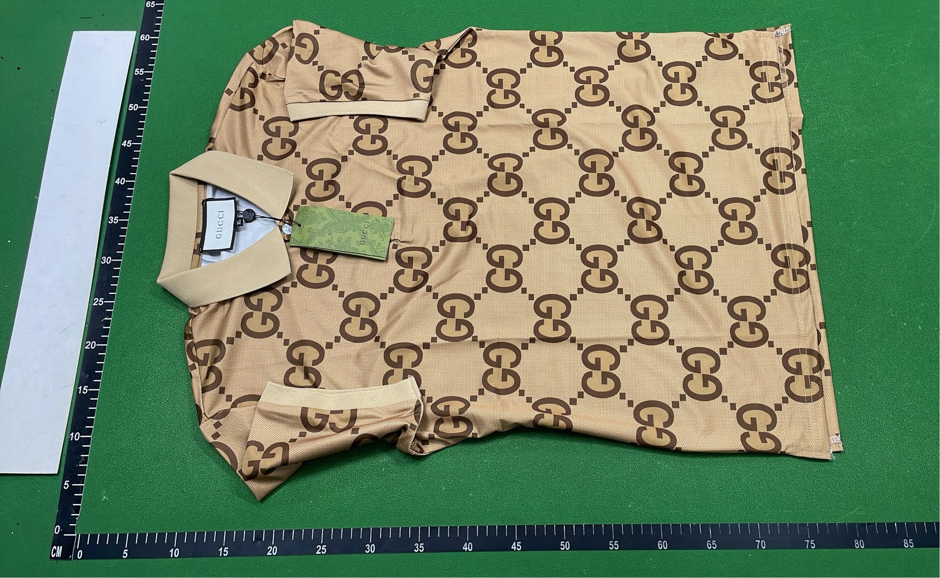 Gucci GG Pattern Polo Shirt and Shorts Set