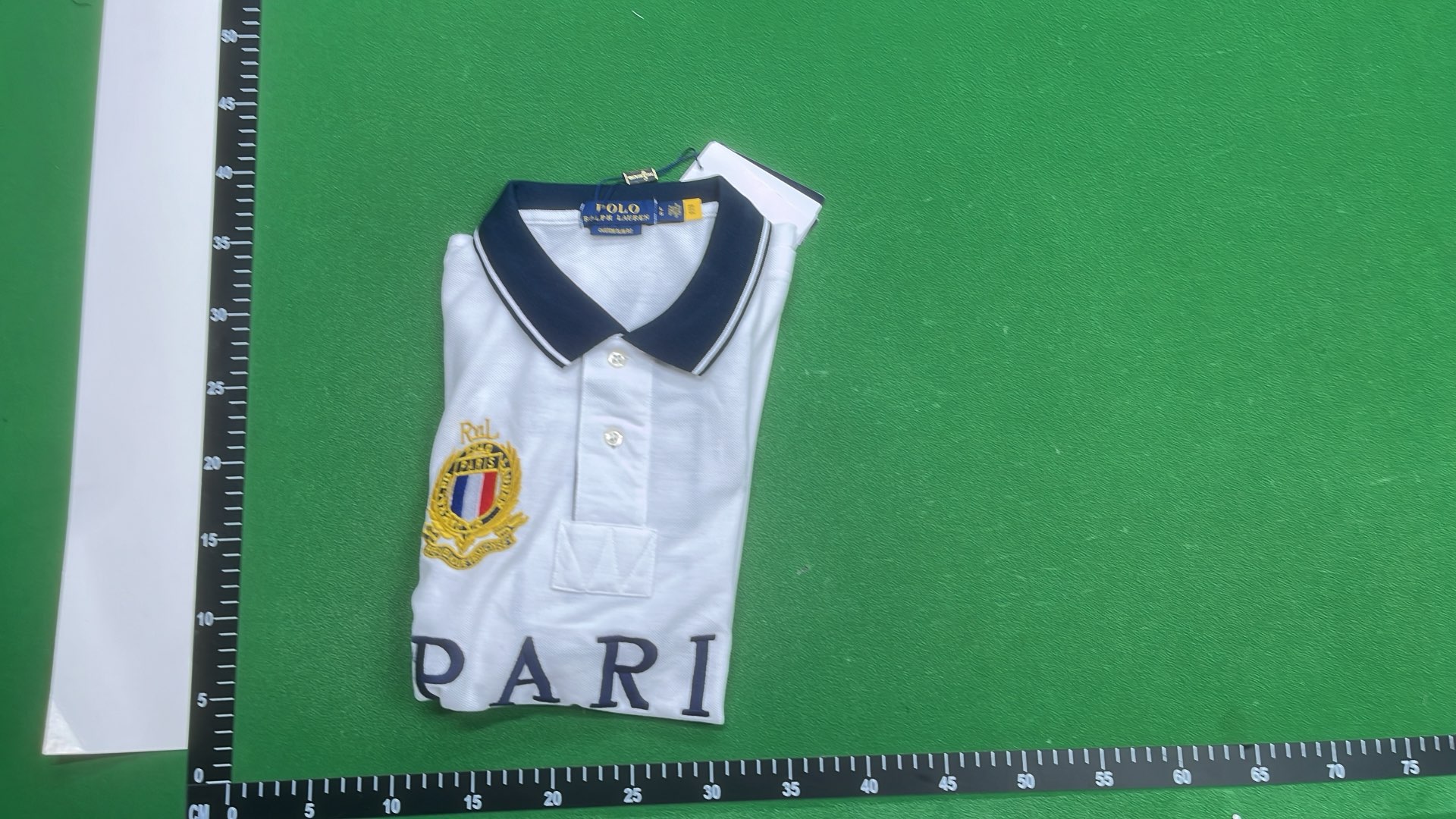 Berlin Edition Black Polo Shirt with German Flag Details