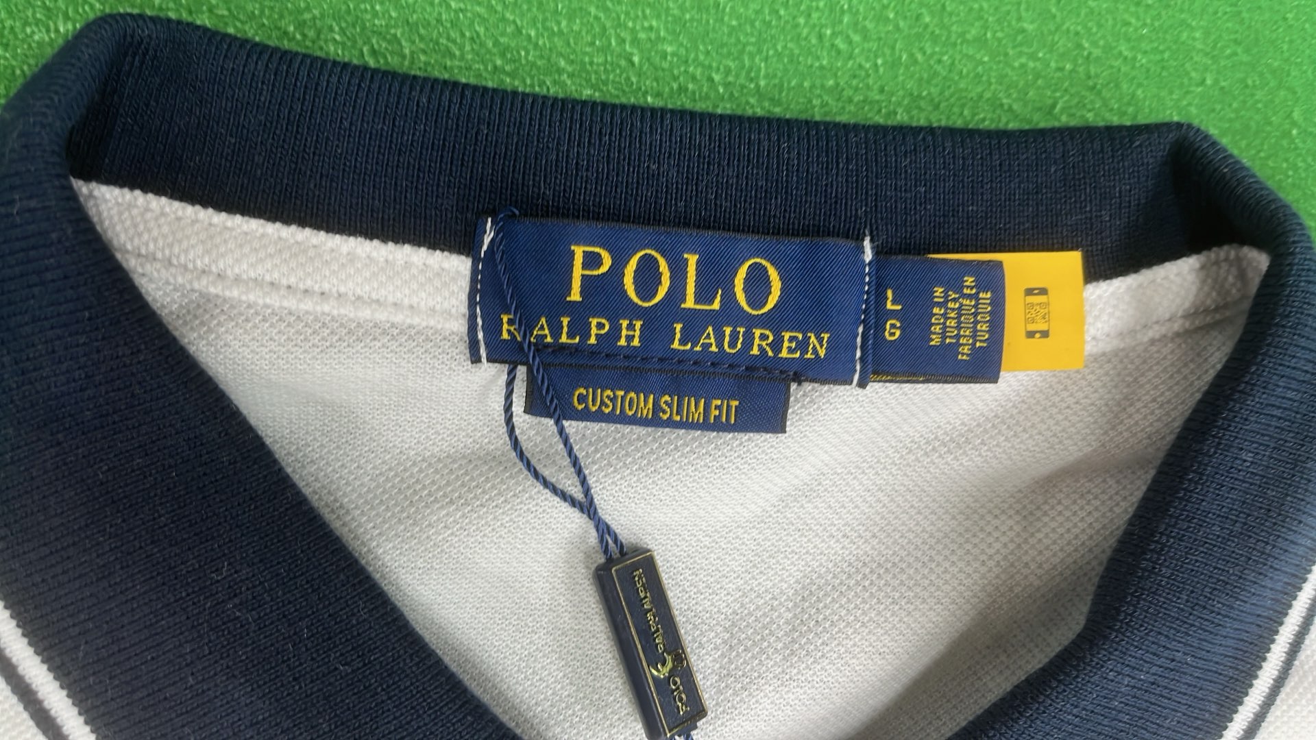 Berlin Edition Black Polo Shirt with German Flag Details